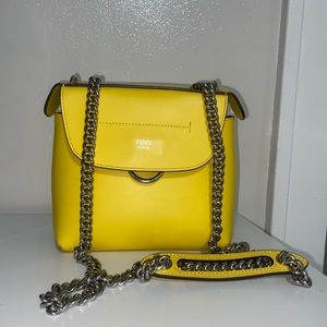 Yellow Fendi Shoulder bag